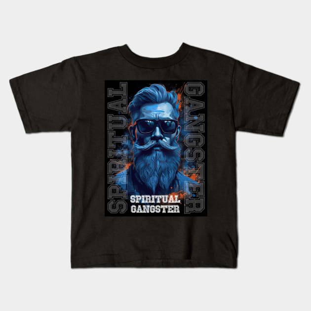 Spiritual Gangster Kids T-Shirt by SAN ART STUDIO 